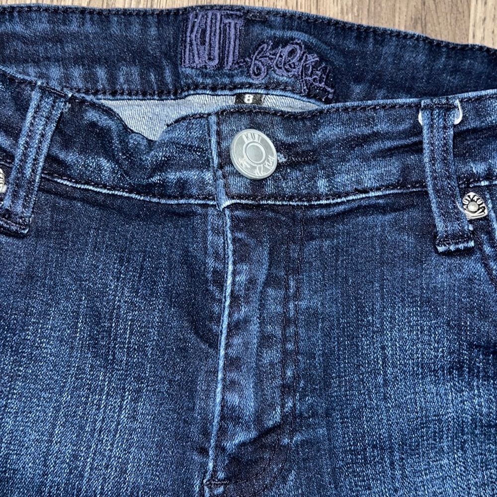 Kut From the Kloth Denim Capris Size 8 - Picture 2 of 7